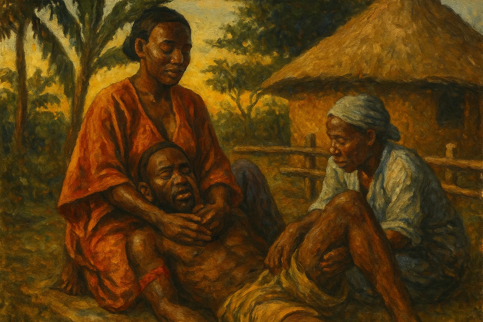 African traditional medicine man