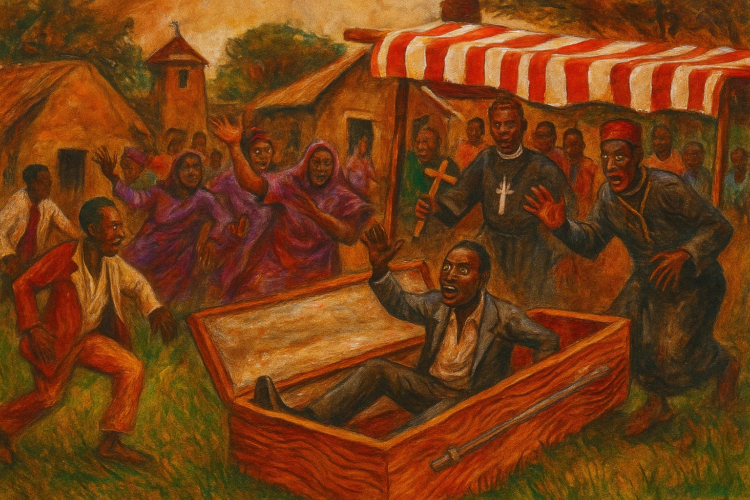 Rise Up Again Painting Depiction