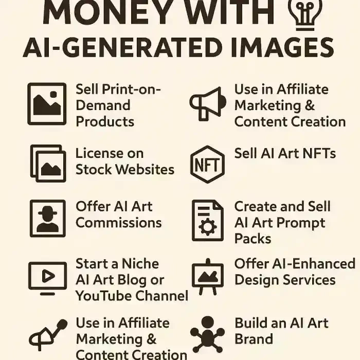 How to Make Money with AI-Generated Images