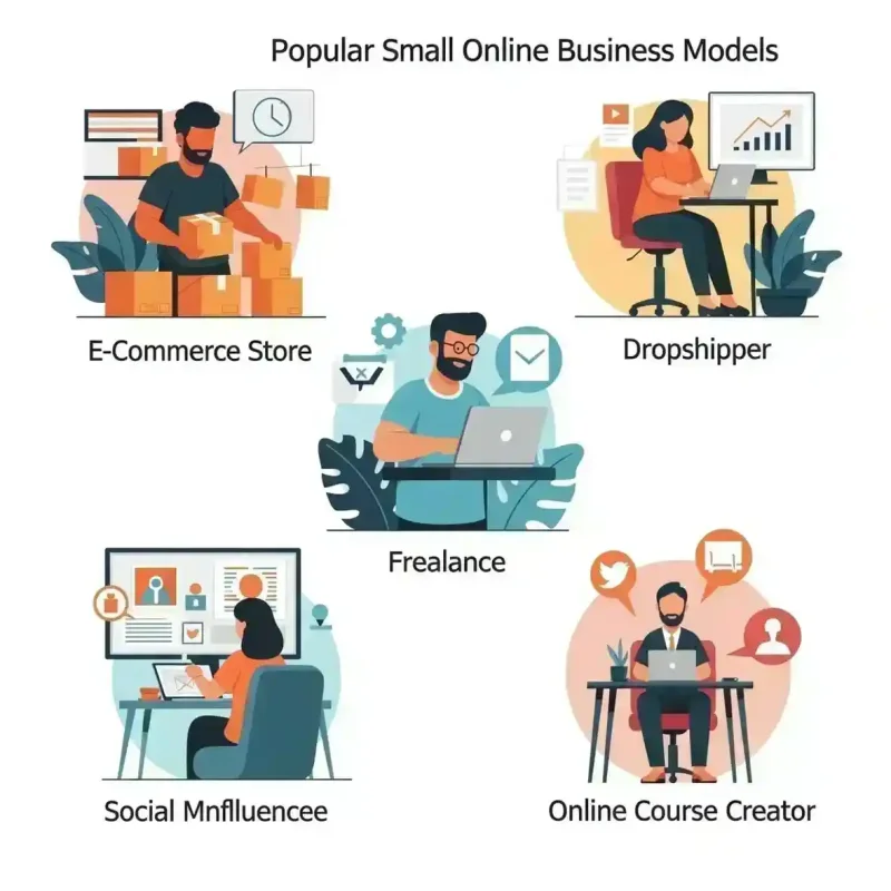 Popular Small Online Business Models Popular Small Online Business Models