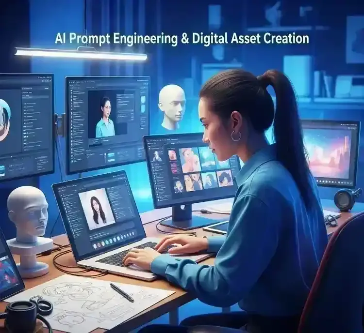 How to Make Money with AI Prompt Engineering & Digital Asset Creation in 2025