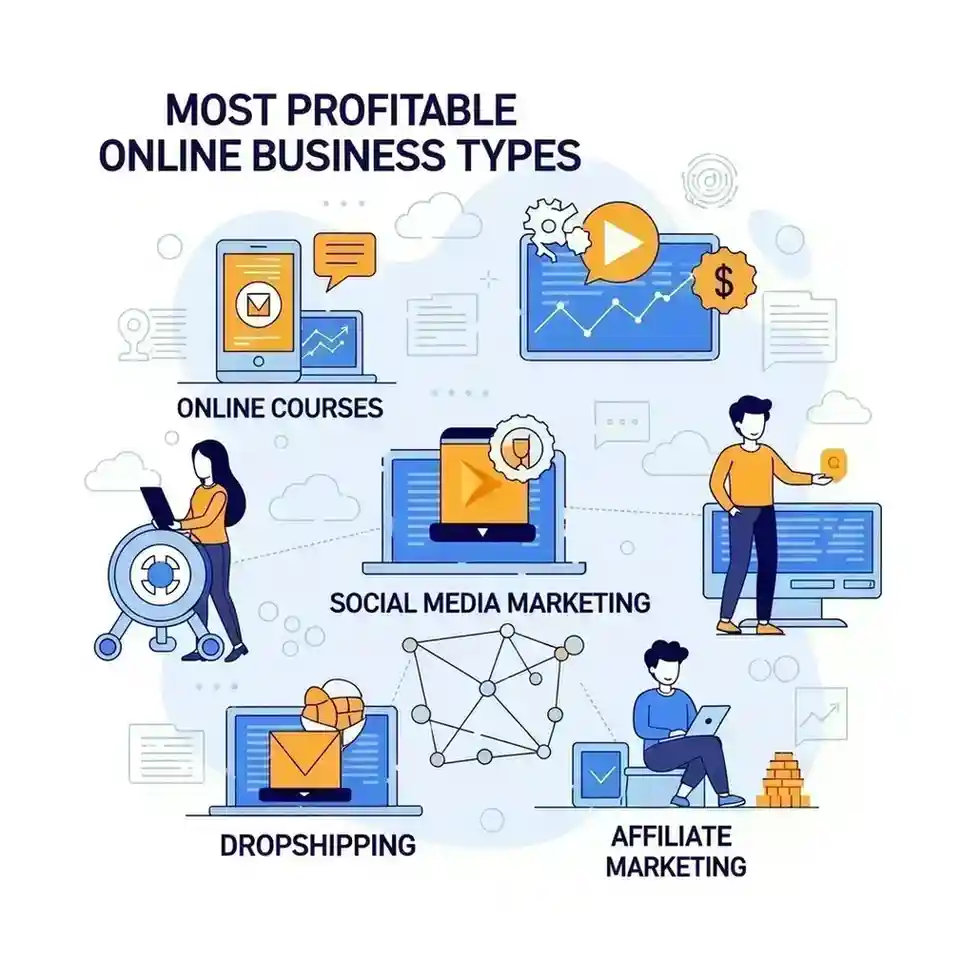 Most Profitable Online Business Types