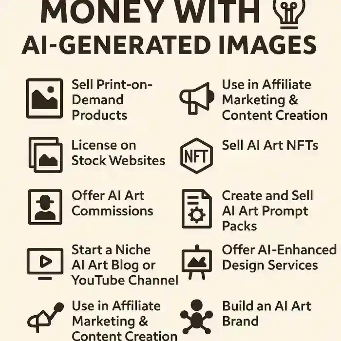 How to Make Money with AI-Generated Images