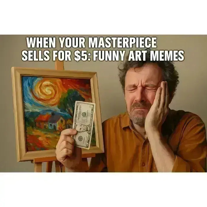 When Your Artwork Sells Cheap: Funny Realities