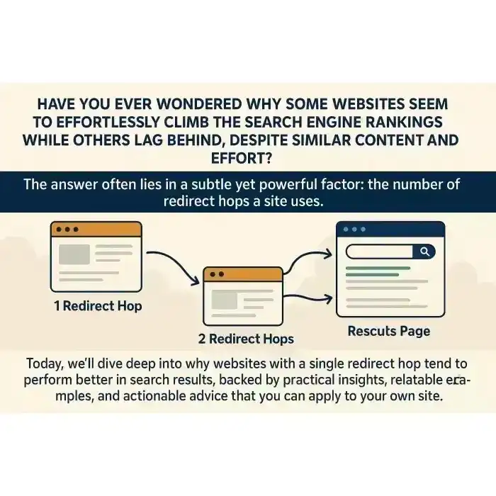 Why Single Redirect Hop Websites Tend to Rank Better.