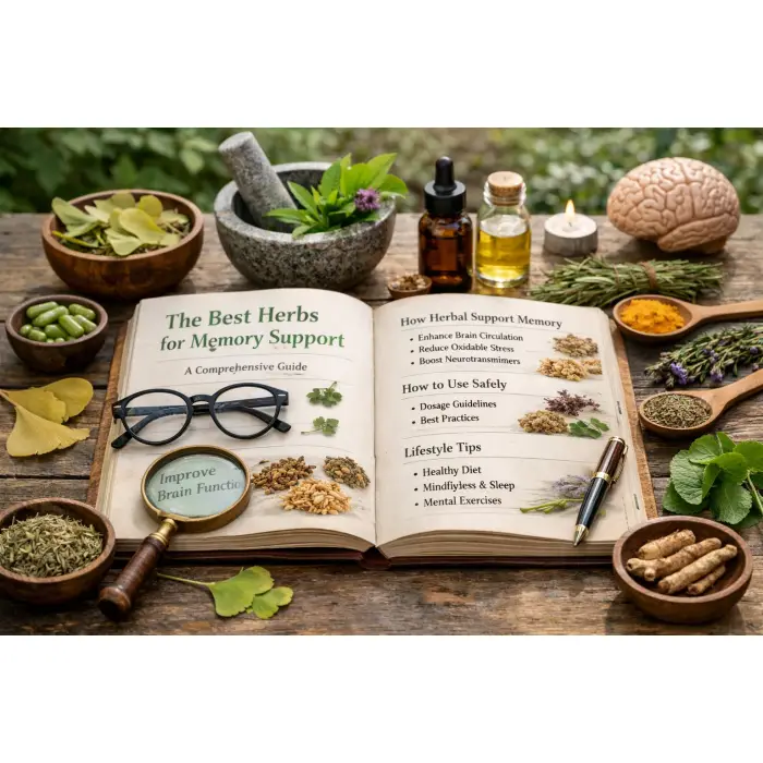 Top Herbs for Long-Term Memory Support for Adults