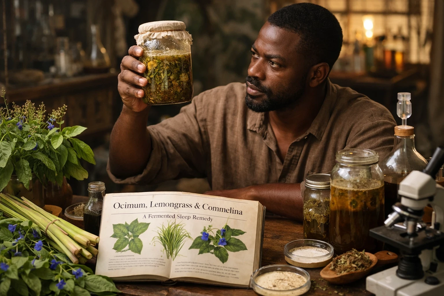 The Science and Practice of Fermented Herbal Sleep Remedies