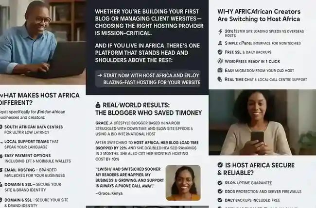 Host Africa - Reliable Web Hosting